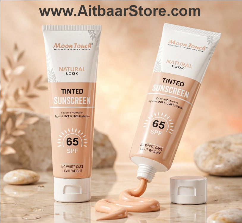 Natural Look Tinted Sunscreen 50ml Tube