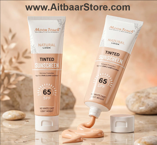 Natural Look Tinted Sunscreen 50ml Tube