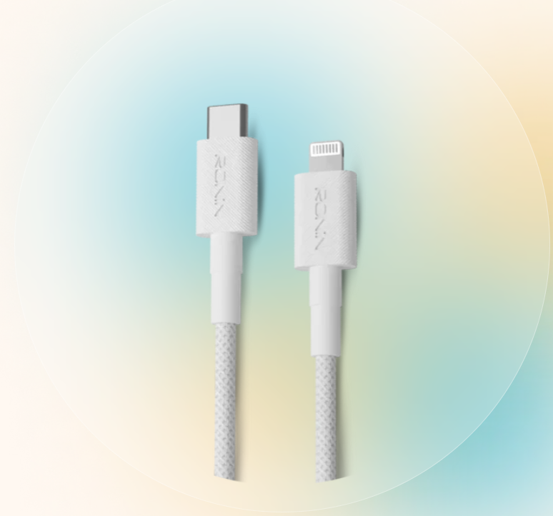 Lynix Type-C To IPhone ( 1.2 Meter Braided wire | Fast charging 27 Watt )
