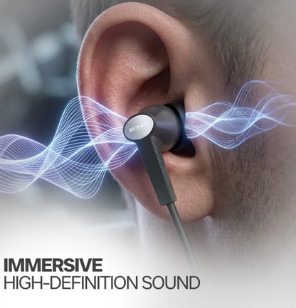 STELLAR Handsfree Immersive Sound | 3.5mm jack | 10mm driver | In-line MIC