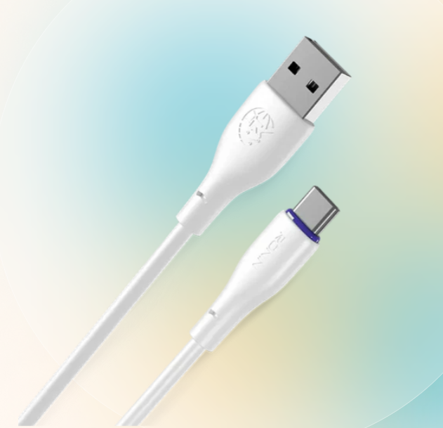 R-340 USB To Type-C Cable ( 1m Cable | 3.0 Amp Charging )