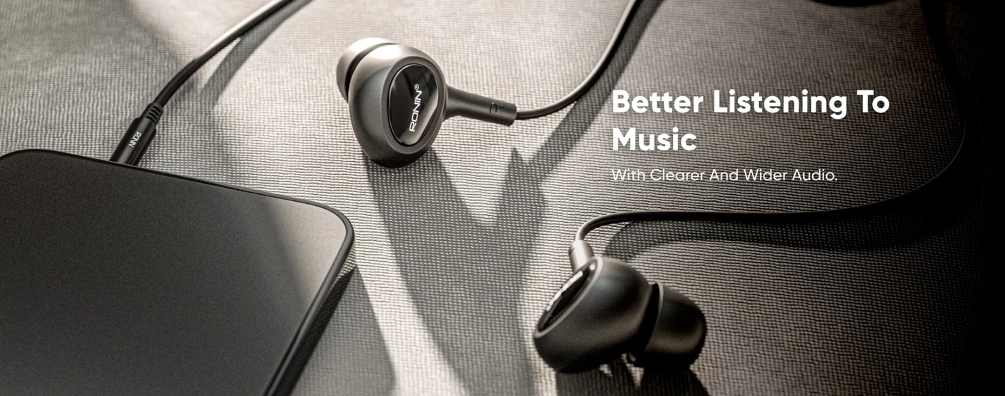 THE OG | R-9 Handsfree Immersive Bass | 3.5mm AUX | 10mm Audio Driver
